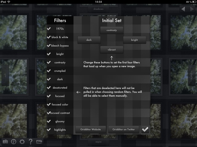 Apples Tipp der Woche: Gridditor wartet mit massenhaft Fotofiltern auf