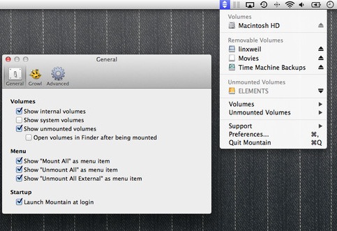 Mountain: Mac-Tool verwaltet extern angeschlossene Geräte