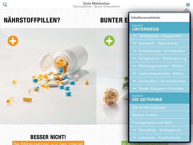 Stiftung appTest: Die Nebenbei-Diät von Stiftung Warentest