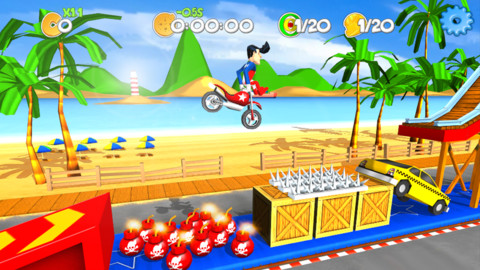 Max Awesome: Motocross-Spiel von Chillingo jetzt kostenfrei
