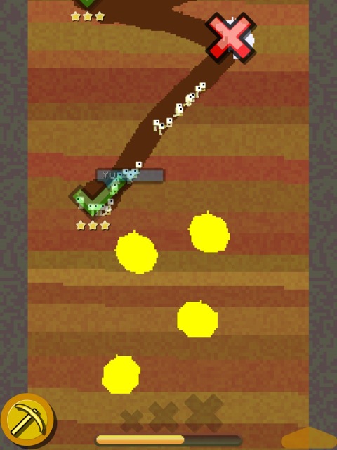 MicroMiners: Gruben graben mit kleinen Retro-Minenarbeitern