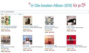 Amazon Musik 2012