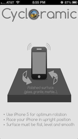 Cycloramic: 360-Grad-Videos per Vibrationsalarm