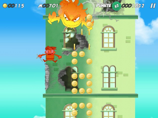 Sky Hero: Im freien Fall den Hindernissen – und In-App-Käufen – entgegen