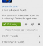Twitterrific 5 for Twitter 4