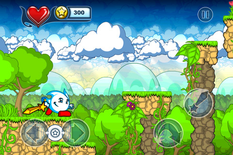White & The Golden Sword: Buntes Abenteuer für iPhone und iPad
