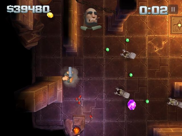 Crazy Raider: Buntes Ballerspiel macht den Gamer zum Tempelräuber
