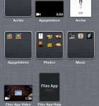 Files App 1 Files App Menü