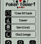 Menü von Tower Poker fürs iPhone