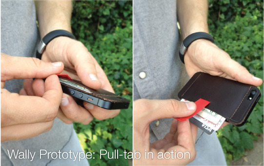 Wally auf Kickstarter: Das iPhone wird zur Brieftasche