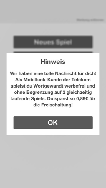 Letterpress-Klon Wortgewandt im Test: Kleiner Bonus für Telekom-Kunden
