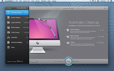Aufräum-Software „CleanMyMac“ jetzt in Version 2.0 verfügbar