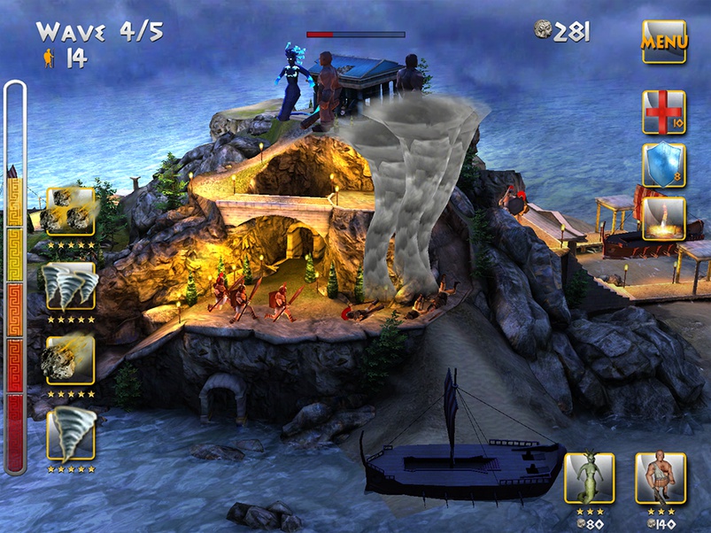 Fury of the Gods: Erfrischendes Tower-Defense mit Zeus, Poseidon & Hades