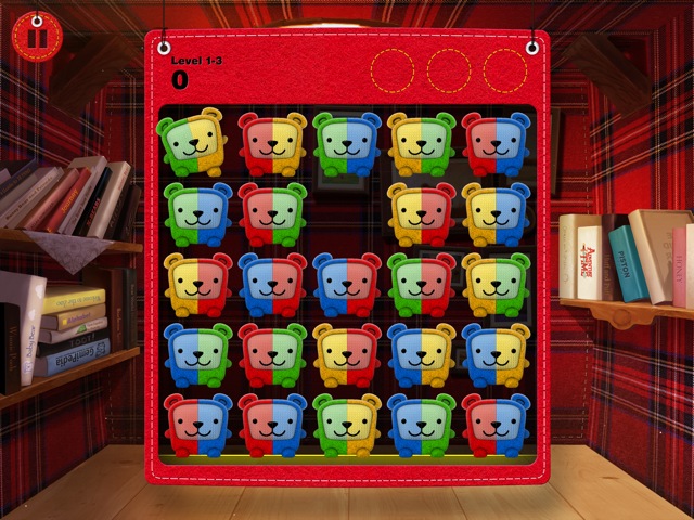Gemibears heute kostenlos laden: Simples, aber schönes Match-2-Spiel