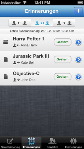 (Update) Gimmi: Wer schuldet mir was oder was schulde ich wem?