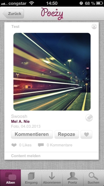 Poezy: Cloud-App zum Teilen von Dateien in übersichtlichen Alben