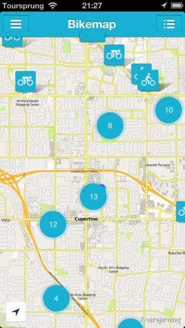 Bikemap: Nützliche Gratis-Fahrrad-App sammelt und verwaltet Routen