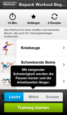 Fitonaut Workouts: Das tägliche Training zum Mitnehmen