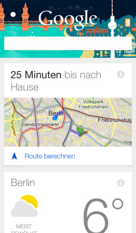 Google Now: Intelligenter Assistent für die Google-Suche jetzt verfügbar