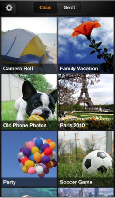 Amazon Cloud Drive Photos: iPhone-App sichert Bilder in der Datenwolke
