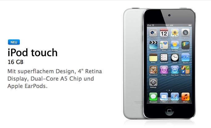 Apple-News: „Neuer“ iPod touch & Musik-Festival