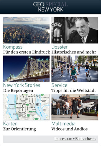 GEO Special New York erreicht das iPhone