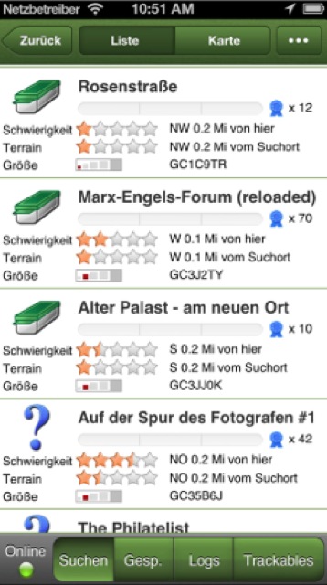 Endlich: Offizielle Geocaching-App mit iPhone 5-Support