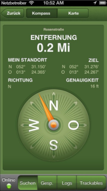 Endlich: Offizielle Geocaching-App mit iPhone 5-Support