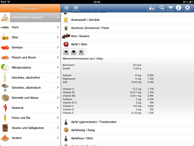 Nährwertcheck: Universal-App nimmt Lebensmittel unter die Lupe