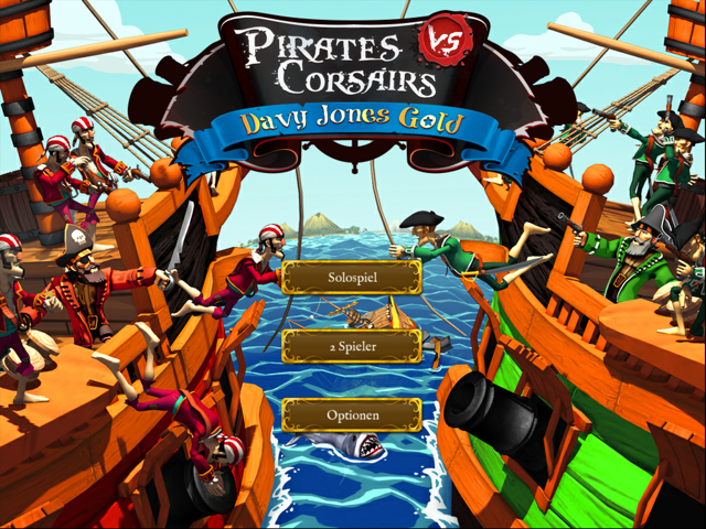 Pirates vs Corsairs – Davy Jones‘ Gold: Rundenbasiertes, strategisches Piratenspiel