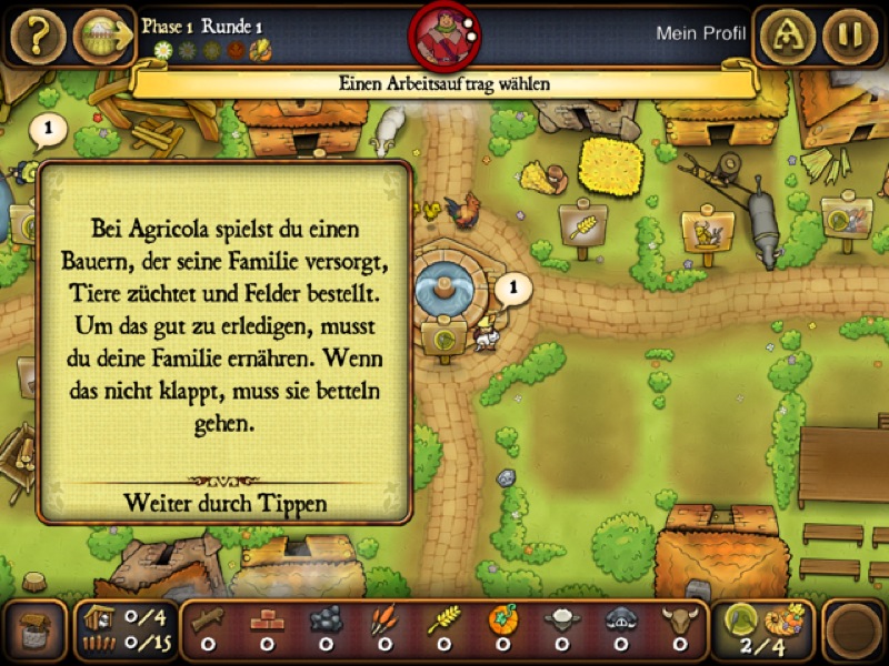 Agricola: Premium-Brettspiel debütiert im App Store