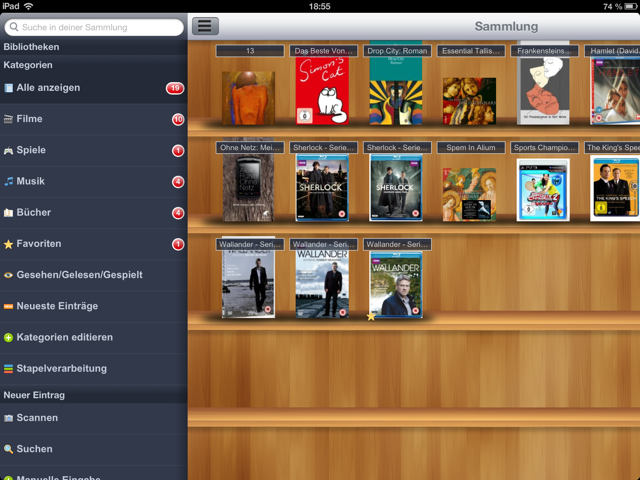 Fantastic Library: Fantastisch günstige Medien-Bibliothek