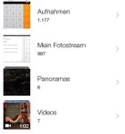 iOS 7 Fotoalbum