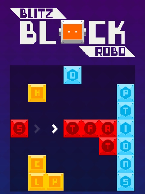 Blitz Block Robo: Schnelles, farbenfrohes Blöcke verschieben im Match-3-Stil