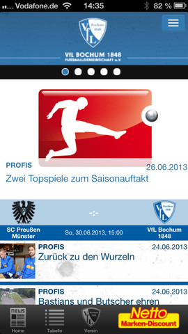 2. Liga: Apps der Vereine im Check (Teil 1)