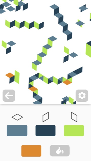 Isometric: Geometrische Kunst durch einfache Formen