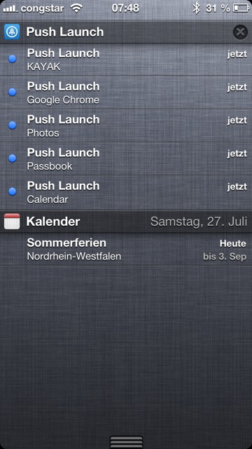 Push Launcher: Apps schneller starten?