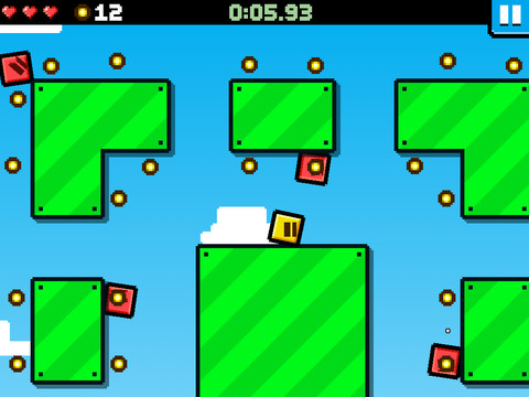 Brick Roll: Geschicklichkeitsspiel mit rollenden Blöcken im Pac-Man-Stil