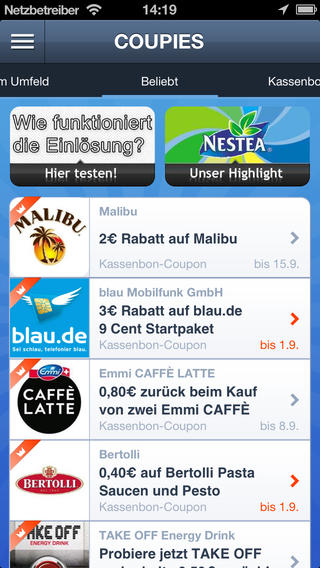 Coupies: Kann man mit dem iPhone im Supermarkt sparen?