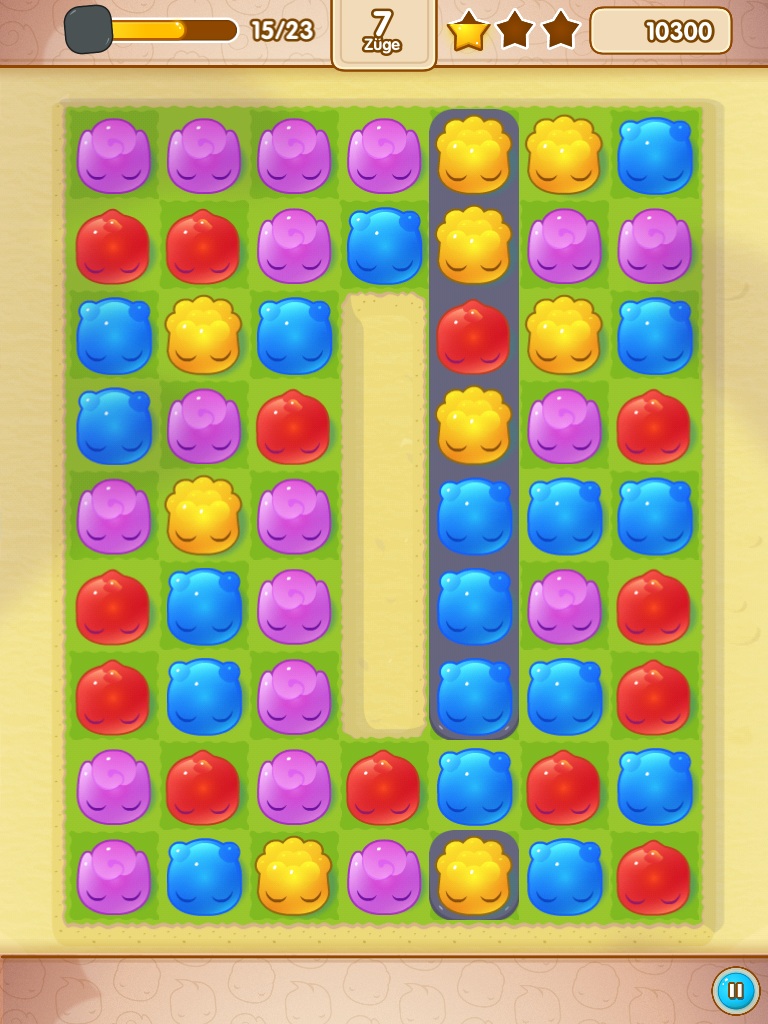 Jelly Splash: Kostenloses und farbenfrohes Puzzle-Spiel