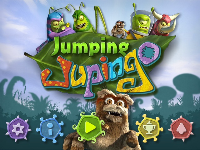 Jumping Jupingo: Farbenfrohes Geschicklichkeits-Game mit springfreudigen Spinnen