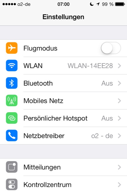 iOS 7 Beta 5: Kleine Design-Änderungen in neuer Testversion