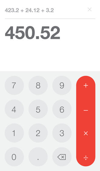 Sumhold: Der bessere Taschenrechner für das iPhone