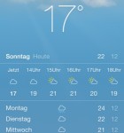 Wetter-App-Vergleich Appe