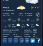 Wetter-App-Vergleich Celsius