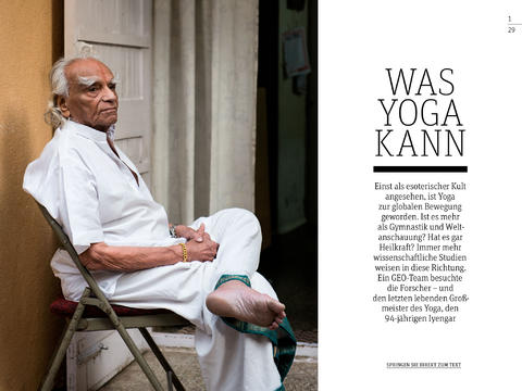 GEO SELECT – Yoga: Interessante Reportage über Yoga
