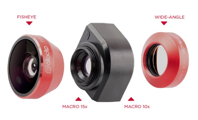 Olloclip 4in1-Linse: Neue, verbesserte Aufsteckobjektive für iPhone 5/5s & iPod Touch 5G
