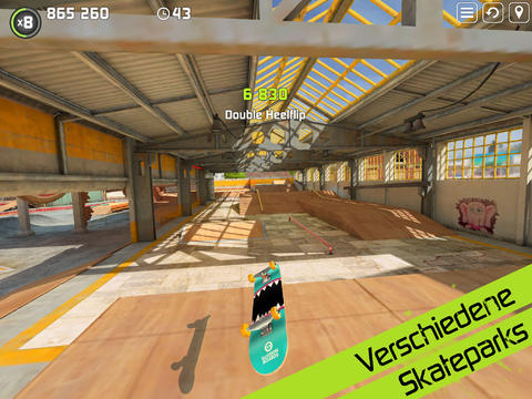 Touchgrind Skate 2: Fingerakrobatik auf dem Skateboard in Version 2
