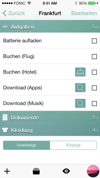 TripList: Einfache Packlisten-App für iPhone & iPad