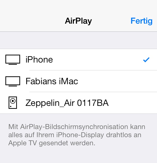 Fabians Wunsch für 2014: Mehr Möglichkeiten für AirPlay